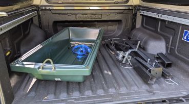 Robuster Wildgalgen - Verladehilfe  2Zoll Mount u. AHK